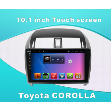 Android System Car DVD Player para Toyota Corolla 10.1 polegadas Touch Screen com GPS / Bluetooth / TV